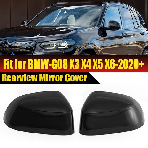 Gloss black mirror cover - black,
